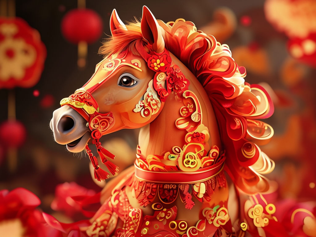 祝大家火马年快乐!