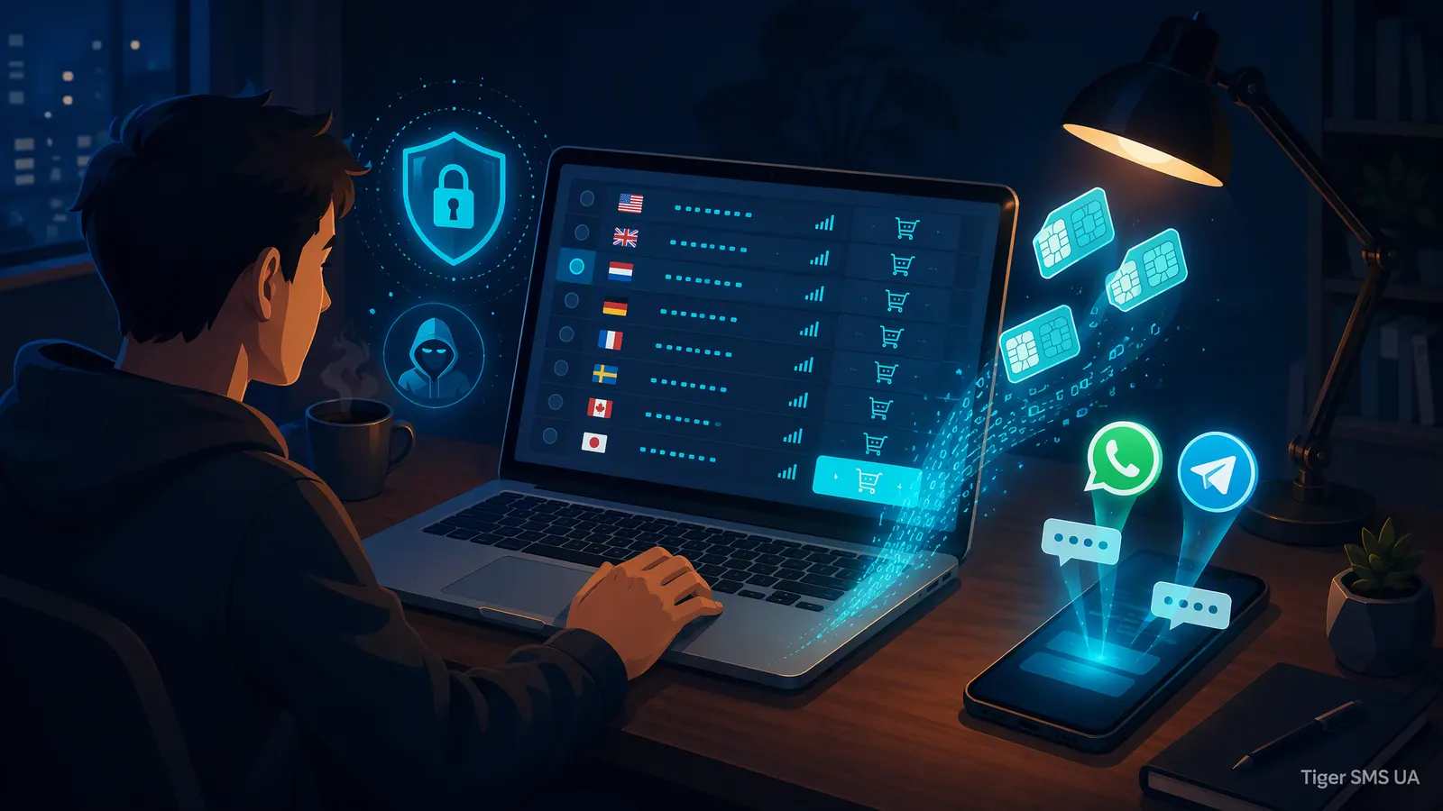 Віртуальний номер: як купити приватний номер онлайн для SMS, WhatsApp і Telegram