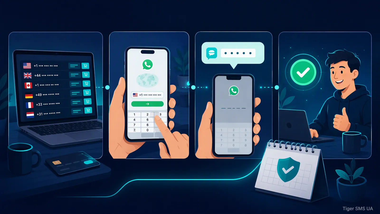 Номера ватсап: де купити віртуальний номер для WhatsApp без бана у 2026 році
